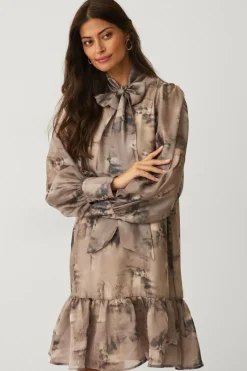 Ellos Collection Kjole med bindebånd