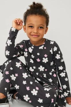 Ellos Collection Kjole med lange ærmer