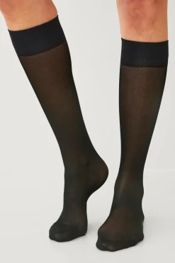 Ellos Collection knæstrømpe Light support