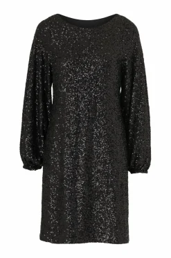 Ellos Collection Kort pailletkjole med en sløjfe