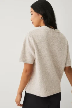 Ellos Collection Kortærmet, strikket trøje