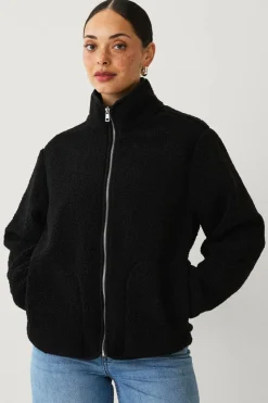 Ellos Collection Kort fleecejakke