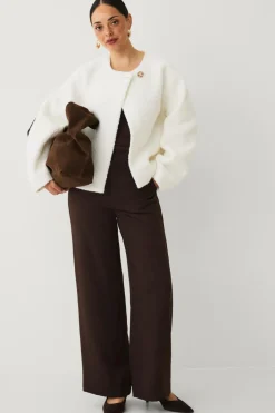 Ellos Collection Kort jakke med struktur