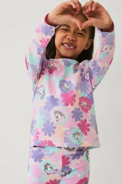 Ellos Collection Langærmet top med tryk