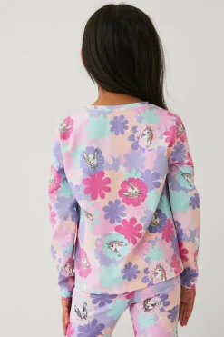 Ellos Collection Langærmet top med tryk