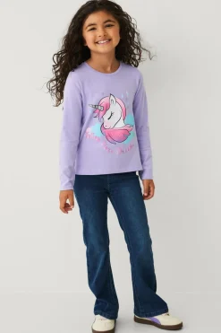 Ellos Collection Langærmet top med tryk