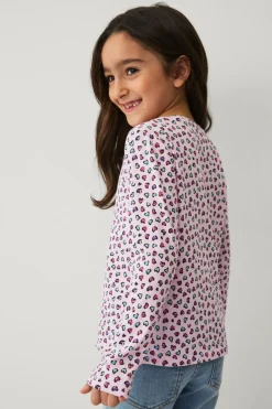 Ellos Collection Langærmet top med tryk