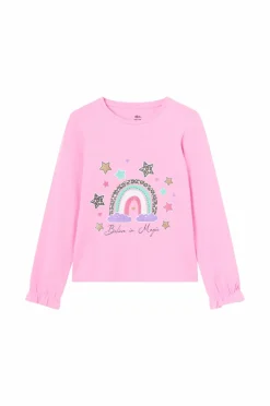 Ellos Collection Langærmet top med tryk