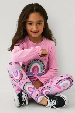 Ellos Collection Langærmet top med tryk