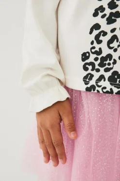 Ellos Collection Langærmet top med tryk