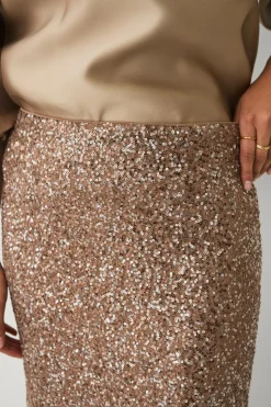 Ellos Collection Lang pailletnederdel