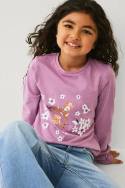 Ellos Collection Langærmet top med tryk