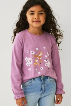 Ellos Collection Langærmet top med tryk