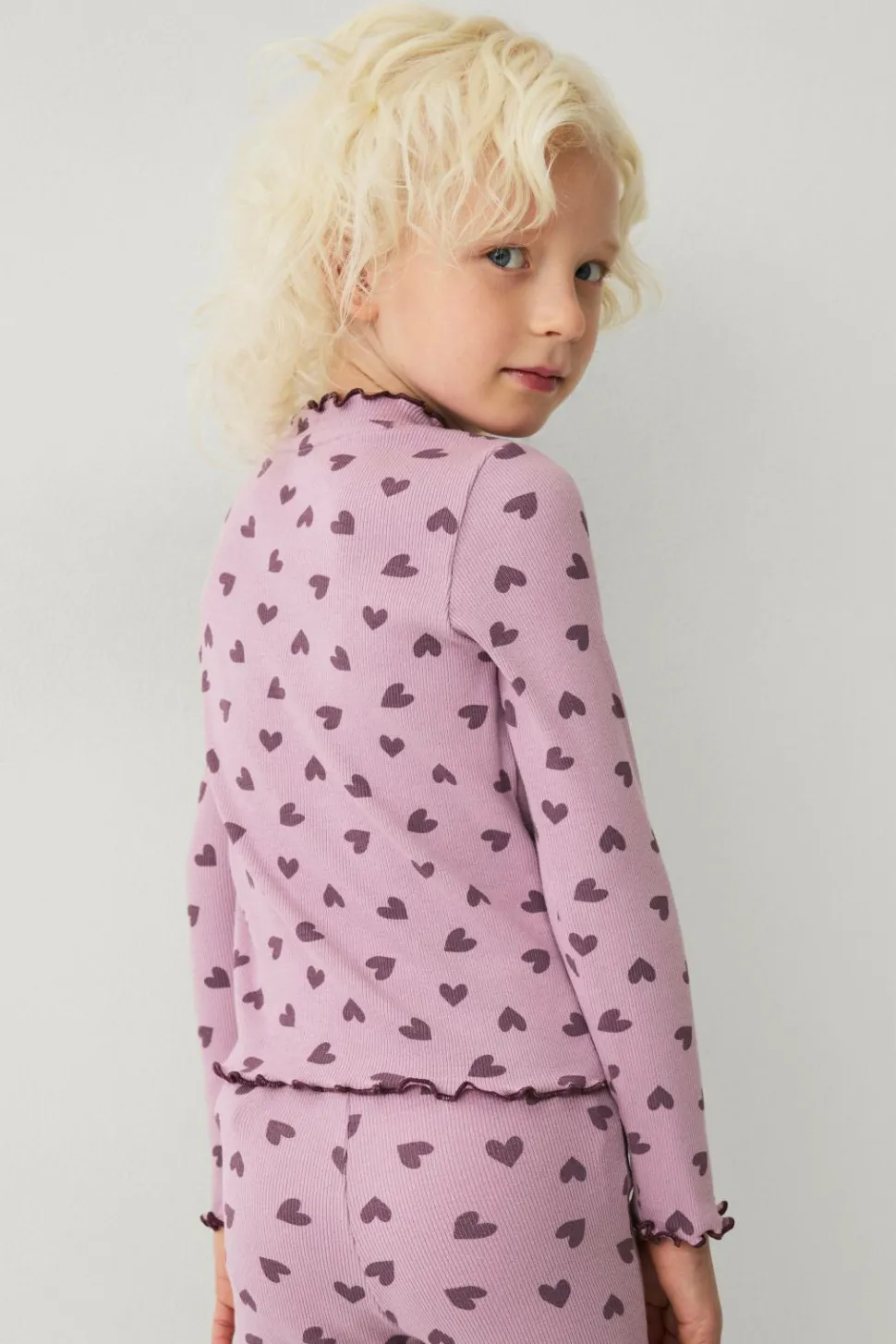 Ellos Collection Langærmet, ribbet top