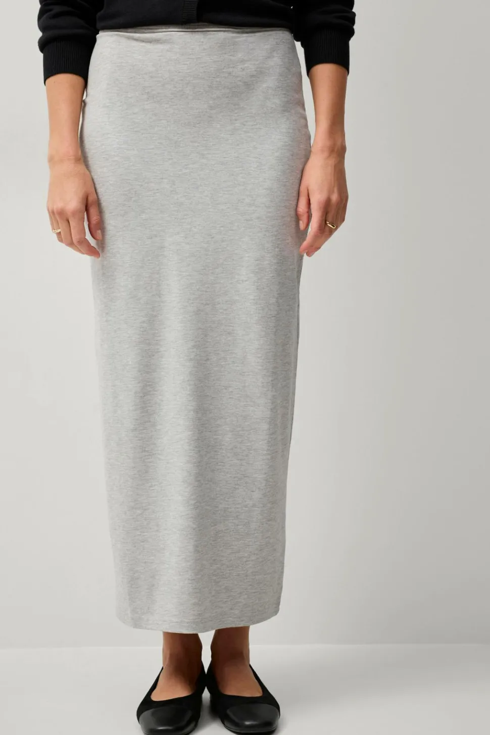 Ellos Collection Lang jerseynederdel