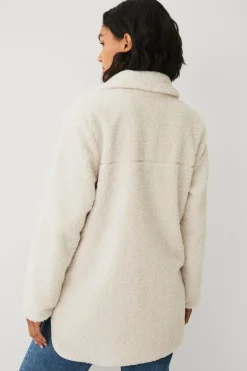 Ellos Collection Lang fleecejakke