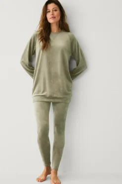 Ellos Collection Leggings i velour