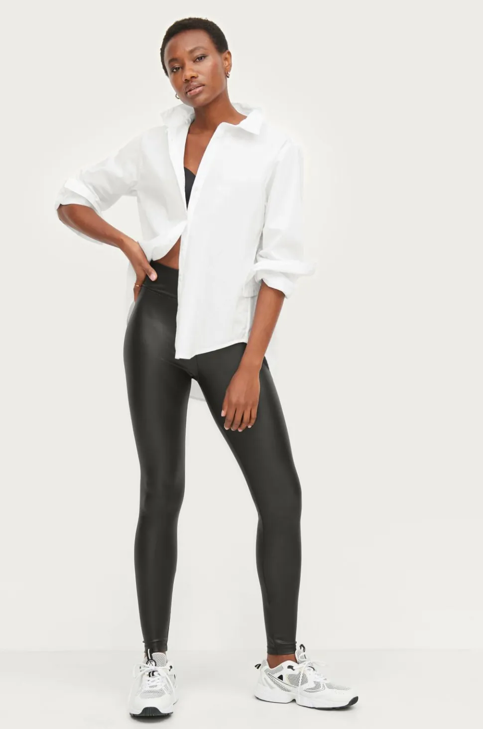 Ellos Collection Leggings i PU