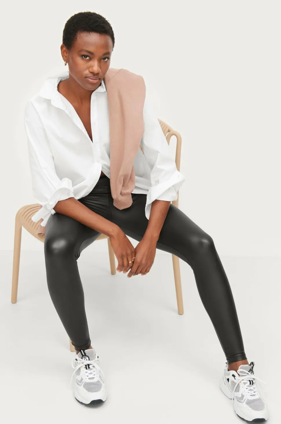 Ellos Collection Leggings i PU