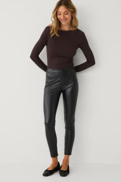 Ellos Collection Leggings i imiteret læder