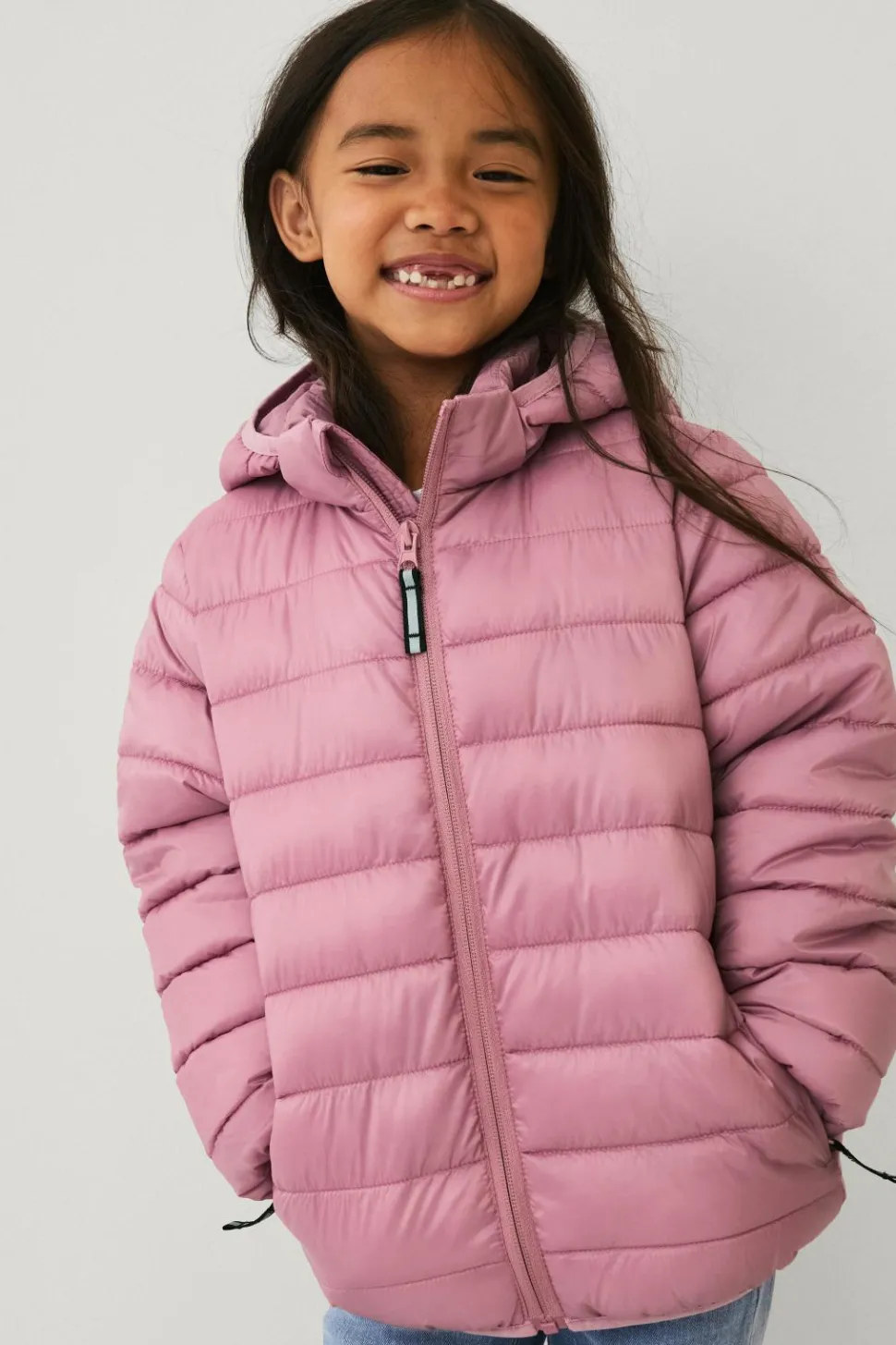 Ellos Collection Letvægtsjakke med hætte