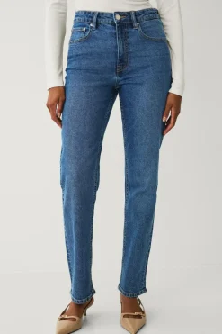 Ellos Collection Lige jeans med høj talje