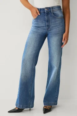 Ellos Collection Med svaj jeans Med svaj med høj talje