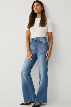 Ellos Collection Med svaj jeans Med svaj med høj talje