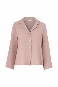 Ellos Collection Mønstervævet pyjamasskjorte