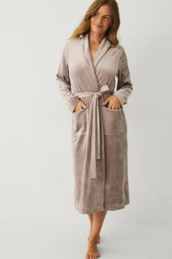 Ellos Collection Morgenkåbe i velour