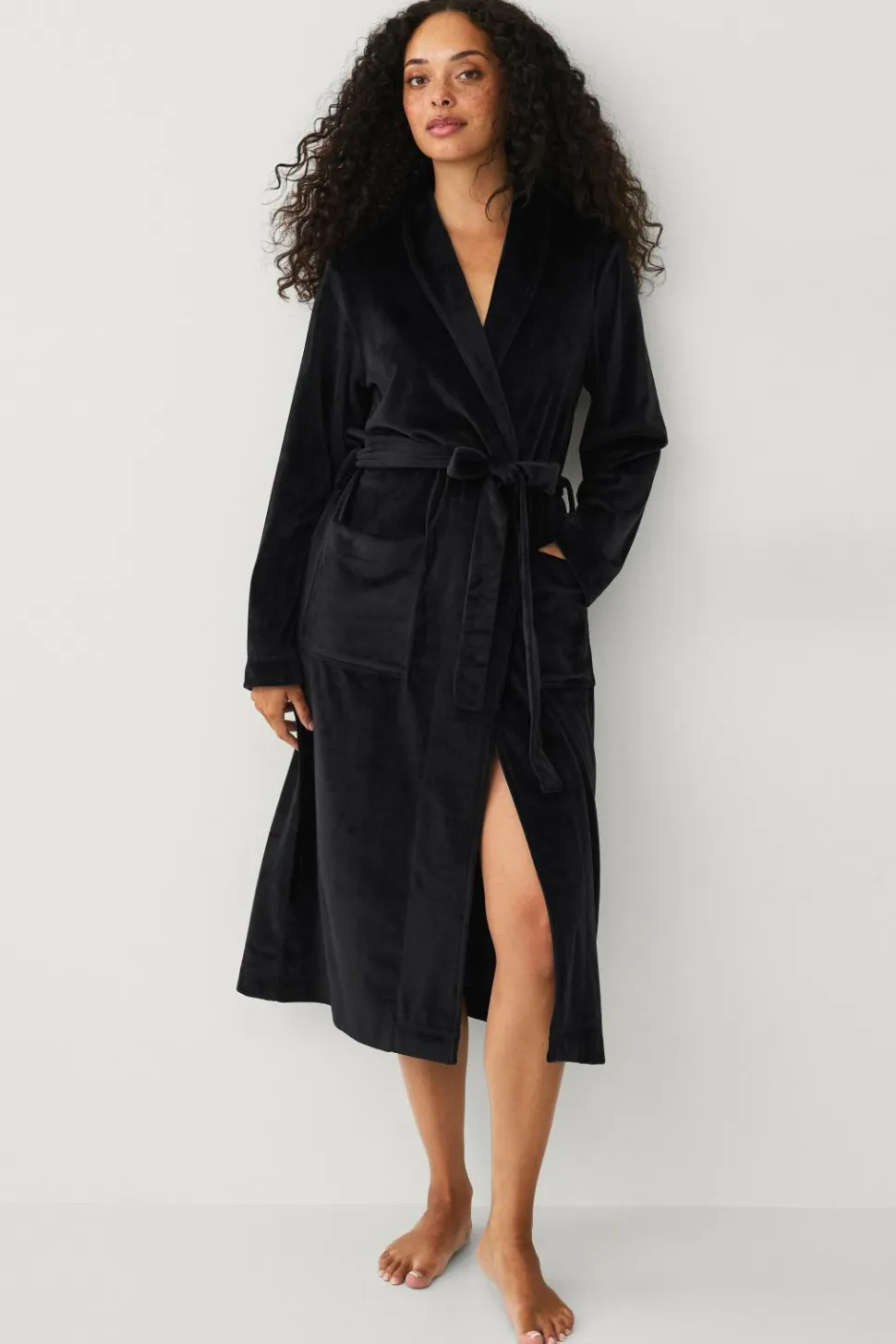 Ellos Collection Morgenkåbe i velour