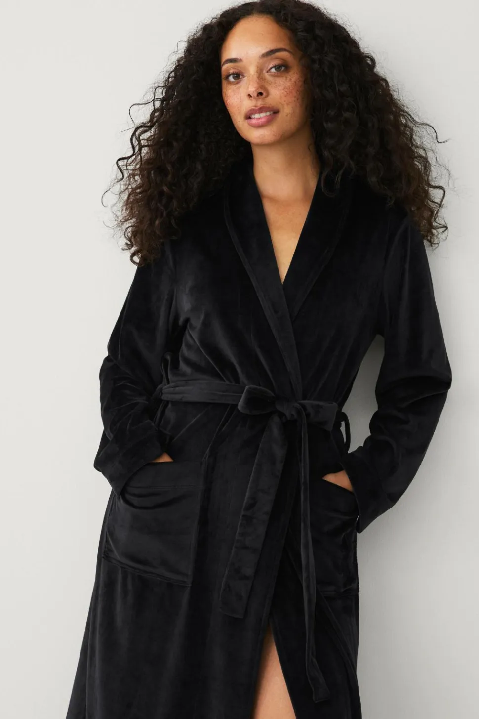 Ellos Collection Morgenkåbe i velour