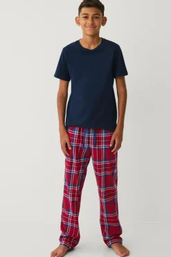 Ellos Collection Natbukser i flonel