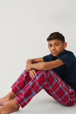 Ellos Collection Natbukser i flonel