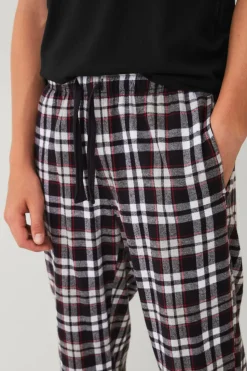 Ellos Collection Natbukser i flonel