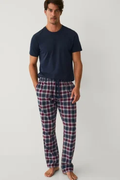 Ellos Collection Natbukser i flonel