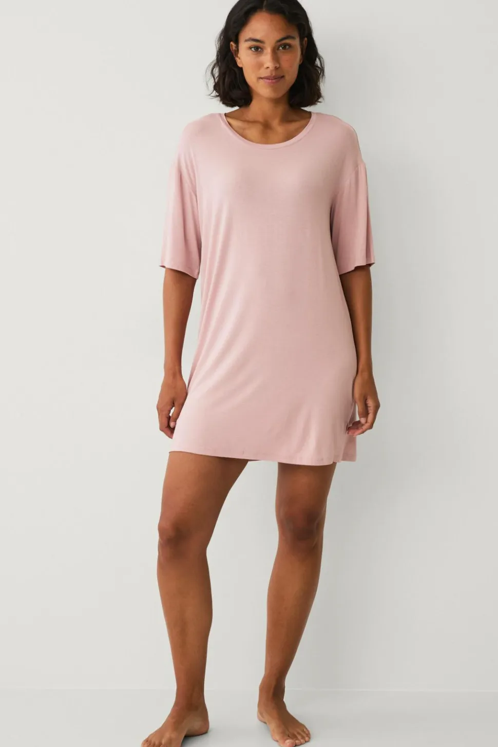 Ellos Collection Natkjole med stort T