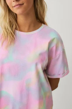 Ellos Collection Natkjole med batikmønster