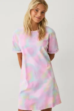 Ellos Collection Natkjole med batikmønster