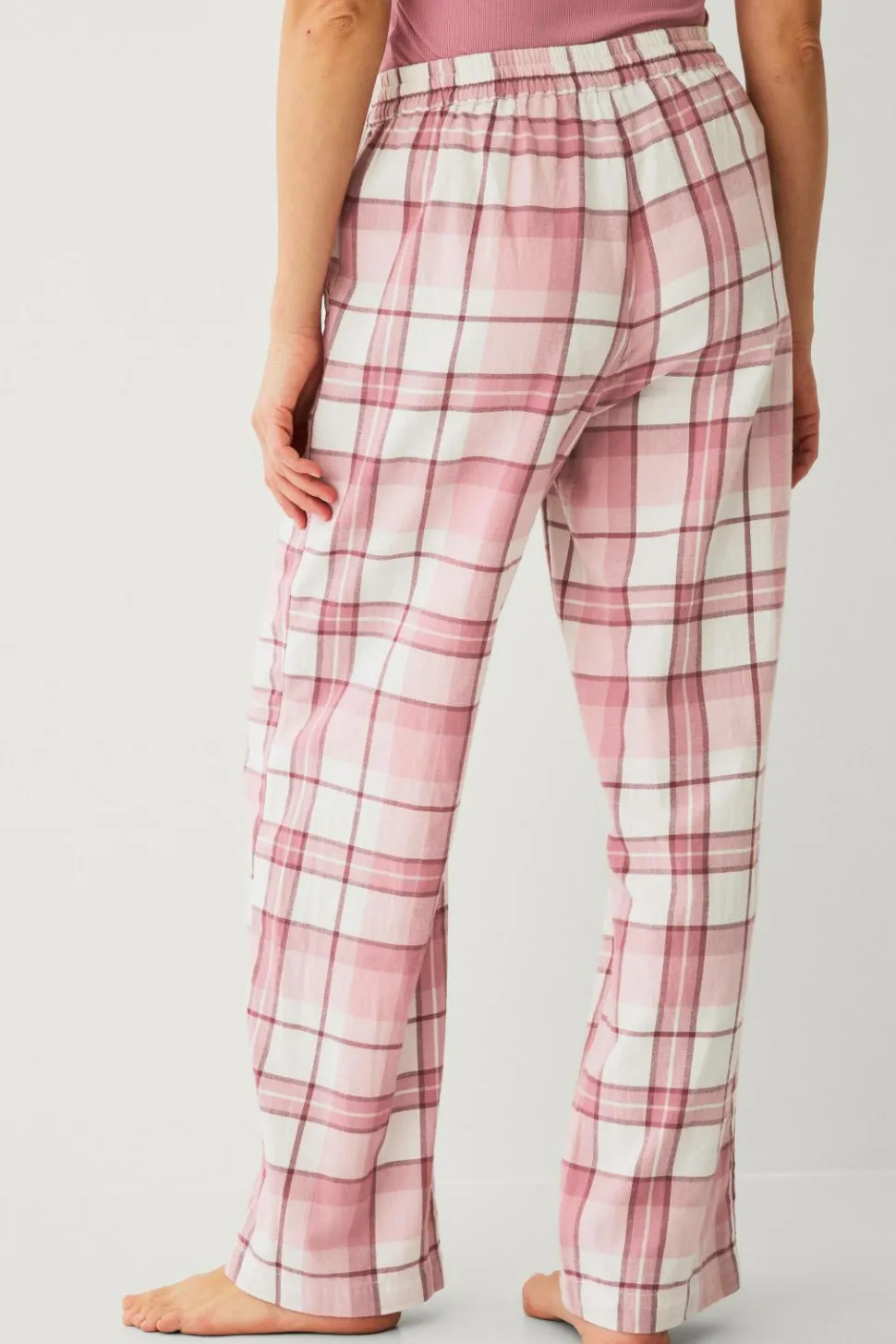 Ellos Collection Natbukser i flonel