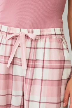 Ellos Collection Natbukser i flonel