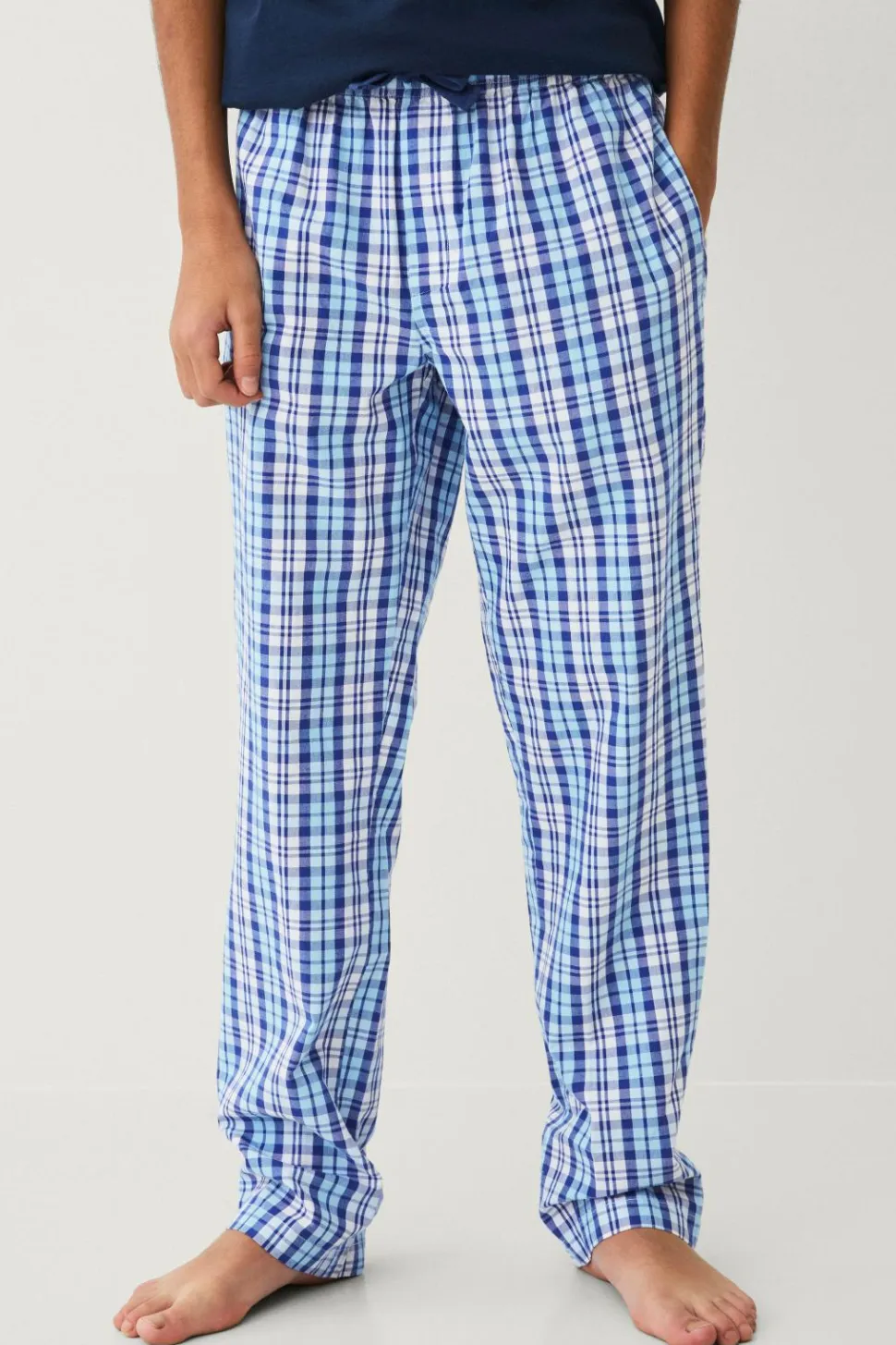 Ellos Collection Natbukser Harry i poplin