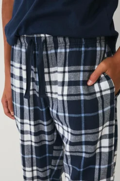 Ellos Collection Natbukser i flonel