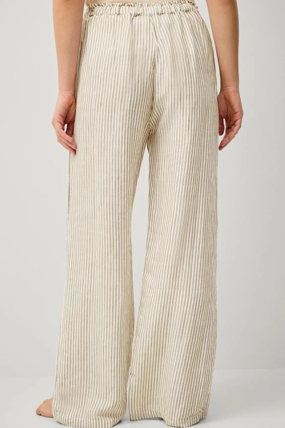 Ellos Collection Natbukser i hørblanding