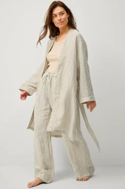 Ellos Collection Natbukser i hørblanding