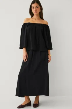 Ellos Collection Nederdel med elastisk talje