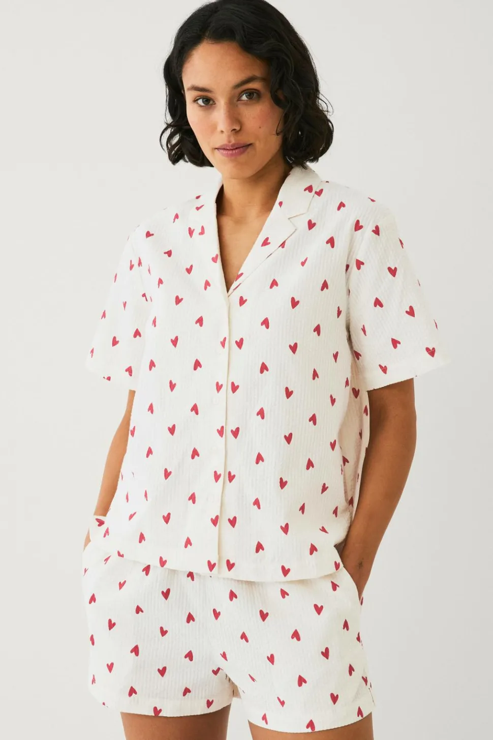 Ellos Collection Pyjamas i seersucker