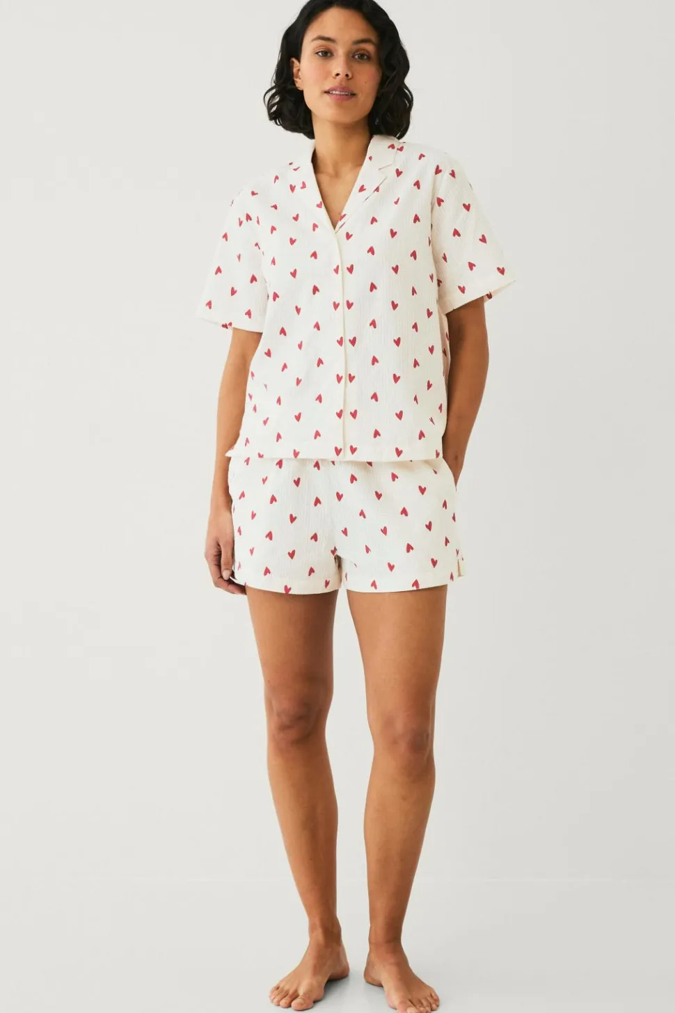 Ellos Collection Pyjamas i seersucker