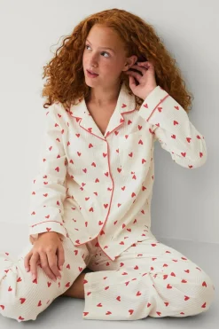 Ellos Collection Pyjamassæt i seersucker