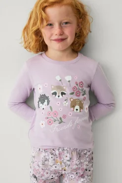 Ellos Collection Pyjamassæt i bomuldsjersey